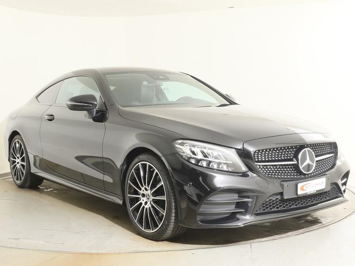 MERCEDES-BENZ C 200 Coupé AMG Line 9G-Tronic Night, Mild-Hybrid Petrol/Electric, Second hand / Used, Automatic